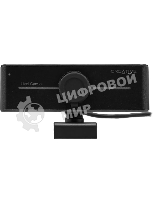 Веб-камера Creative Live! Cam 4K 3840x2160, 30 кадр/с, USB Type-A, микрофон, шторка приватности, универсальное крепление
