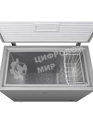 Морозильный ларь Maunfeld MFL200GR, серый, 200л