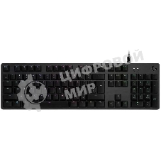 Клавиатура Logitech G512 Red Linear механическая черный USB Multimedia for gamer LED (920-009374)