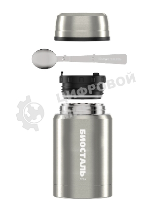 Термос BIOSTAL NTS-500B ОХОТА ш/г, суповой с ложкой, с термочехлом