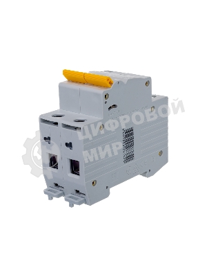 Выключатель автоматический модульный 2п C 63А 4.5кА ВА47-29 IEK MVA20-2-063-C