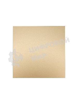 Выключатель 1-кл. СП ZIMA IP20 10А безвинт. зажим зол. LEZARD 704-3688-100QC