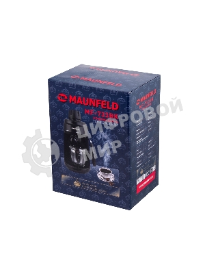 Кофемашина рожковая Maunfeld MF-733BK черный, исп. кофе - молотый, 0.24 л, 870 Вт, 4 бар