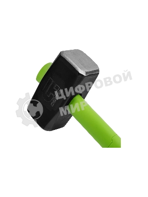 Кувалда Сибртех 6000 г, фибергласовая обрезиненная рукоятка