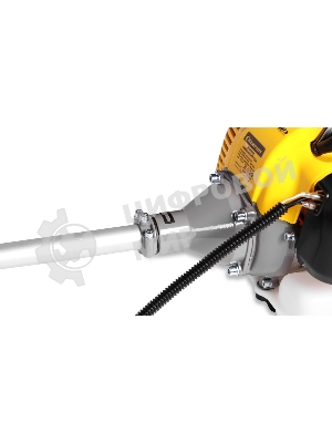 Триммер Champion Т333-2 (2 коробки) разъемн. вал(Мощность 0.9/1.23 кВт/л.с., объем двигателя 32,6 см3, вес 7.2кг, бак 0,85л, используемая леска 1,6-3.0мм, рукоятка U-образная, прямая/разъемная штанга, ширина среза (леска/нож) 400/255, длина штанги 1343 мм.)