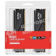 Оперативная память XPG Lancer Blade, DDR5, 32GB (2x16GB), 6000MHz, CL30, DIMM, с радиаторами, RGB, черный
