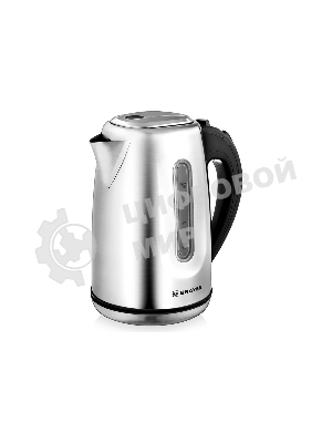 Чайник электрический BRAYER BR1014, 2200 Вт, 1.7 л, нержав.сталь, индикат. уровн. воды, автоотключ