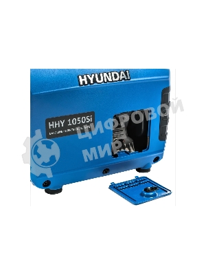 Электрогенератор бензиновый инверторный Hyundai HHY 1050Si, 1.2 кВт, 59 дБ, 12 кг