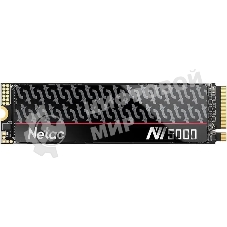 Накопитель SSD Netac NV5000-T, 1Tb, M.2 2280, PCIe 4.0 x4, NVMe, R/W 4800/4600, с радиатором
