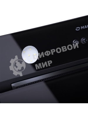 Вытяжка встраиваемая Maunfeld Trapeze 601GG черный, 60 см, 1150 куб. м/ч, 54 дБ