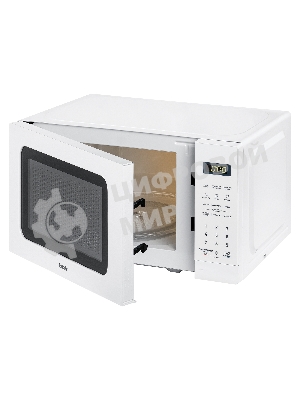 Микроволновая печь BBK 20MWS-767S/W белый, 20 л, 700 Вт, переключатели - сенсор