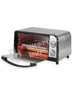 Мини-печь Hyundai MIO-HY071 9 л, 800 Вт, серебристый