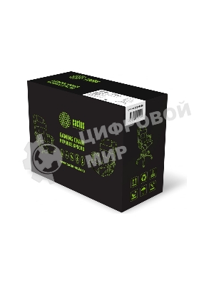 Кресло Cactus CS-CHR-OC02M-BK черный, экокожа