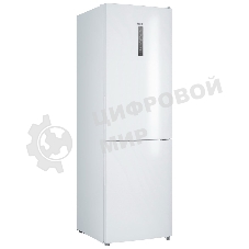 Холодильник Haier CEF535AWD белый, двухкамерный, 241/105л, морозилка снизу, No Frost