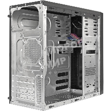 Компьютерный корпус Minitower ExeGate EX299310RUS MA-373X-UNS400 (mATX, БП UNS400 с вент. 12см, 2*USB, аудио, черный)