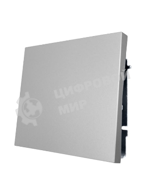 Выключатель 1-кл. СП ZIMA IP20 10А безвинт. зажим серый матовый LEZARD 704-7488-100QC