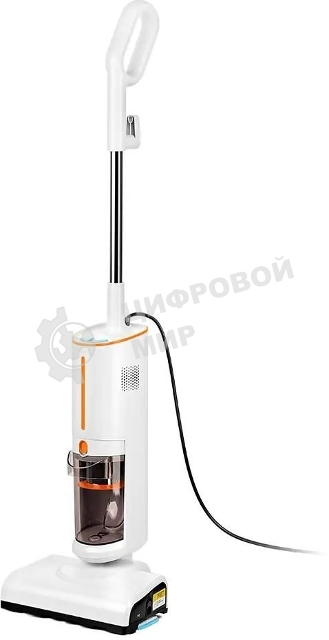 Пылесос паровой Kitfort КТ-5157-2 1000Вт белый/оранжевый