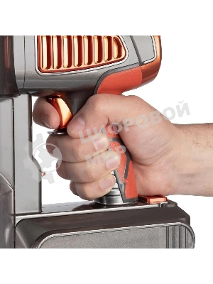 Пылесос вертикальный Endever SkyClean VC-301 черный/оранжевый, питание от аккумулятора, 75 Вт, уборка сухая, пылесборник 0,8 л