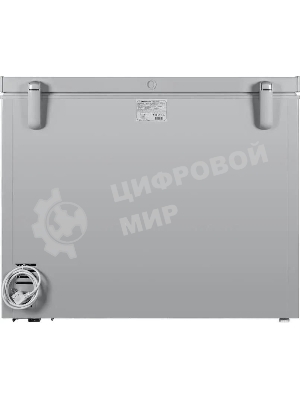 Морозильный ларь Maunfeld MFL200GR, серый, 200л