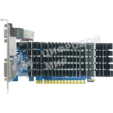 Видеокарта Asus PCI-E GT710-SL-2GD5-BRK-EVO NVIDIA GeForce GT 710 2Gb 64bit GDDR5 954/5012 DVIx1 HDMIx1 CRTx1 HDCP Ret low profile
