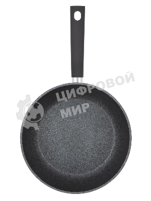 Сковорода Rondell Mustang RDA-597, 24 см, без крышки, черный