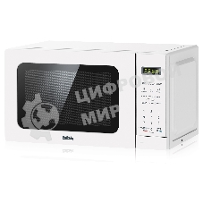 Микроволновая печь BBK 20MWS-767S/W белый, 20 л, 700 Вт, переключатели - сенсор