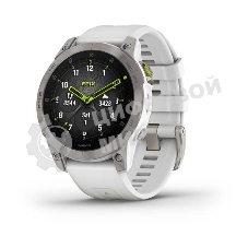 Умные часы Garmin Epix (Gen 2) Sapphire титановый белый 47мм