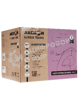 Мясорубка электрическая Аксион М641.04 белый, 2000 Вт