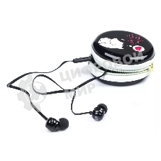 Беспроводные/проводные наушники Harper KIDS HK-39 черный, накладные, Bluetooth + проводной, до 15 ч