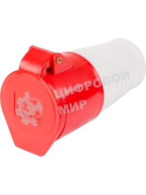 Розетка Rexant 224 переносная 3Р+РЕ 32А 380 В IP44