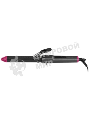 Щипцы для завивки волос БЕРДСК 2301 черный/розовый, 25 мм, 200 °C, 5 режимов