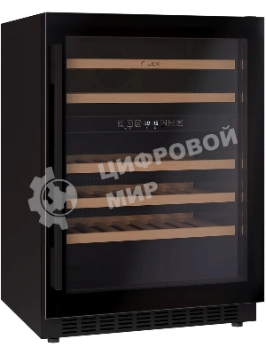 Винный шкаф LEX LWD6046BL dual zone 1-нокамерн. черный