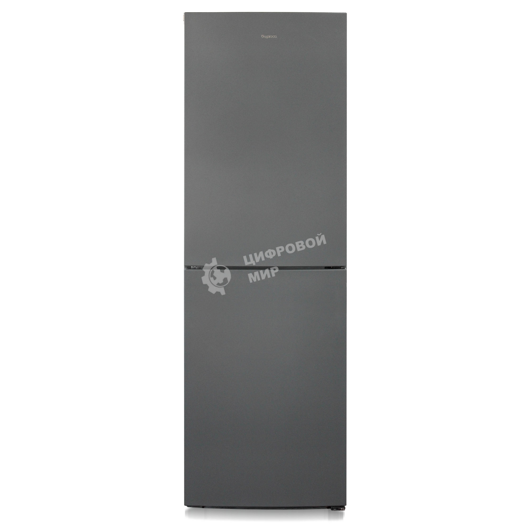 Холодильник Бирюса W6131 матовый графит двухкамерный 210/135 л морозилка снизу, автоматическое оттаивание