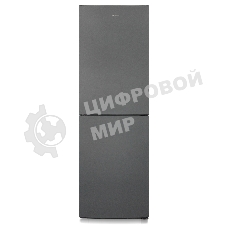 Холодильник Бирюса W6131 матовый графит двухкамерный 210/135 л морозилка снизу, автоматическое оттаивание