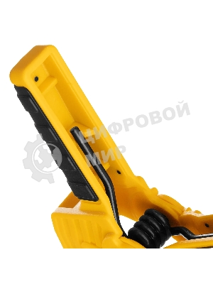 Струбцина клещеобразная Denzel усиленная 50 х 35 мм, двухкомпонентные рукоятки