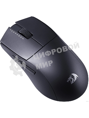 Мышь беспроводная Defender Redragon K1ng 4K Pro черный, 26000 dpi, радиоканал, Bluetooth, USB, кнопки - 5