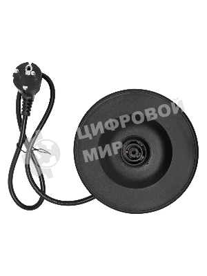 Чайник электрический Starwind SKG2051 1.8 л, 1800 Вт, черный/серебристый (корпус: стекло)