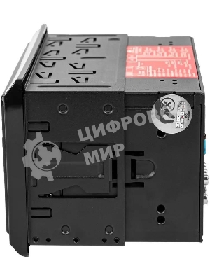 Автомагнитола ACV ADX-211BM, 2 DIN, Bluetooth, USB Type-A, AUX, пульт ДУ