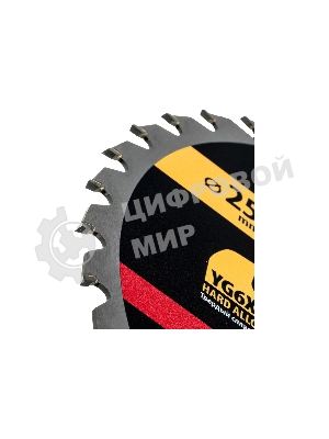 Пильный диск по дереву Denzel ф255 х 30мм, 36 зубьев 733627
