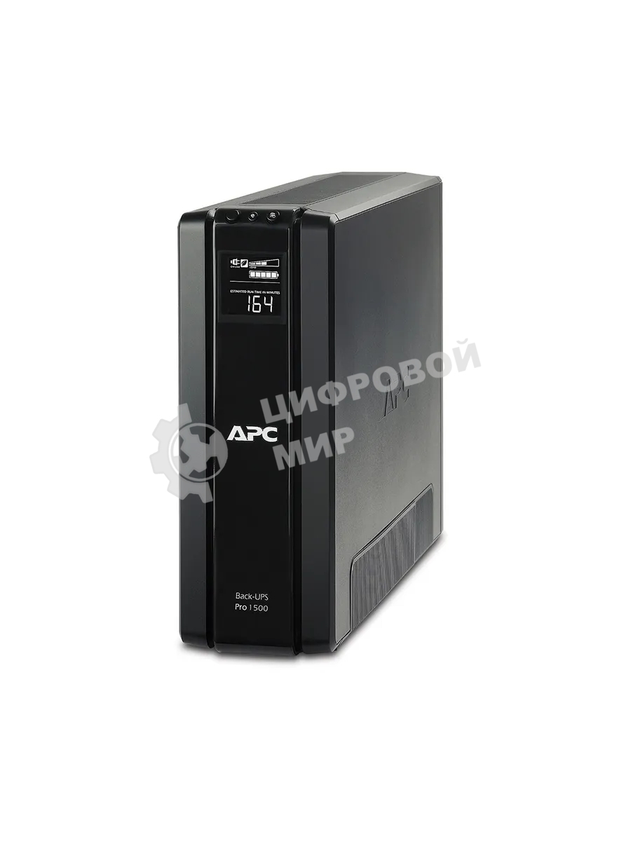 Источник бесперебойного питания APC Back-UPS Pro Power Saving, 1500VA/865W, 230V, AVR, 6xSchuko (3 Surge & 3 batt.), Data/DSL protrct, USB, PCh, user repl. batt., (BR1500G-RS analogue), 1 year warranty