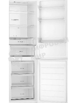 Холодильник Haier CEF536CCG бежевый двухкамерный 240/105 л морозилка снизу, No Frost