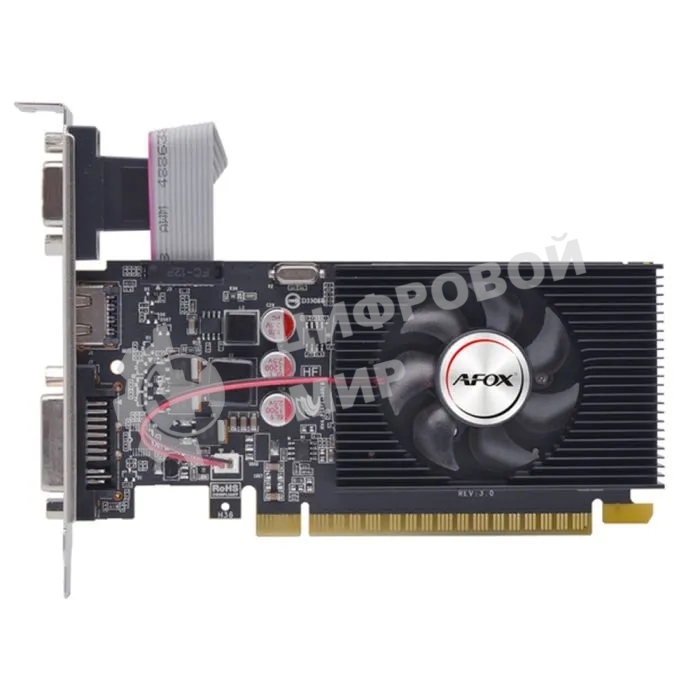 Видеокарта AFOX GT240 1024MB DDR3 128-Bit DVI HDMI D-Sub 1FAN RTL