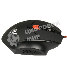 Мышь проводная Dialog MOG-11U Nakatomi Gaming - 6 кнопок + ролик, USB,черная