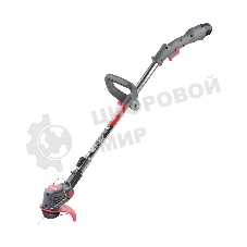 Триммер аккумуляторный ПОБЕДА ТА 120, 12В с 1 акб 1,5Ач и зу, 140мм, пластик. ножи (10шт) + мет. диск 40Т, телескоп