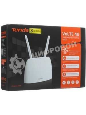 Роутер Tenda 4G06, 4G LTE и 4G VoLTE wiFi