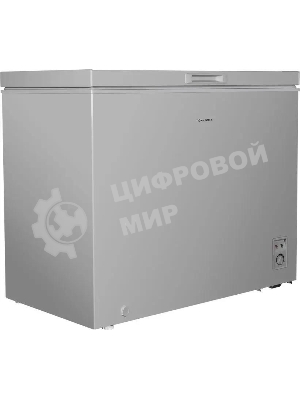 Морозильный ларь Maunfeld MFL200GR, серый, 200л