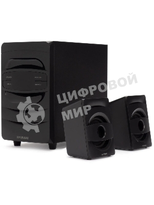 Микросистема Hyundai H-MS1404 черный 30Вт FM USB BT SD