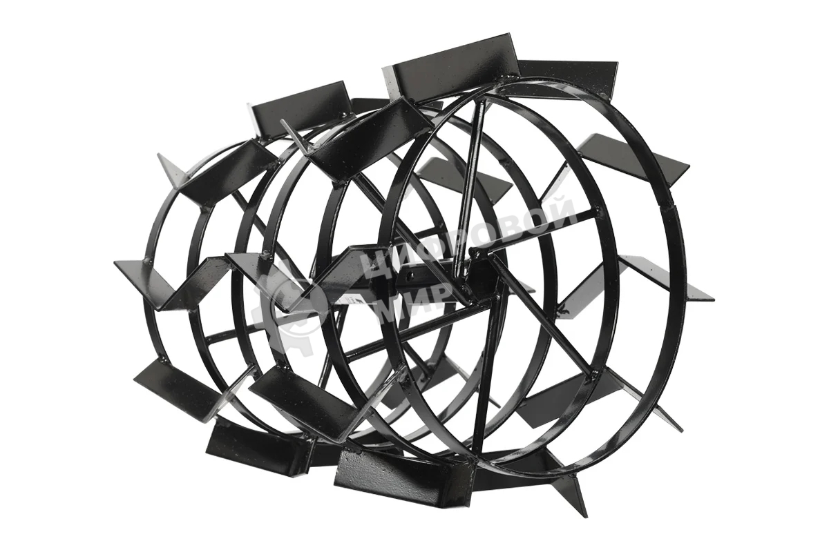 Грунтозацепы для мотоблока Patriot (д430 мм, шир200 мм шестигранник32)(пар) Грз 430.200.32 Россия