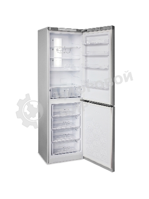 Холодильник Бирюса Б-M980NF металлик двухкамерный 240/130л морозилка снизу, No Frost