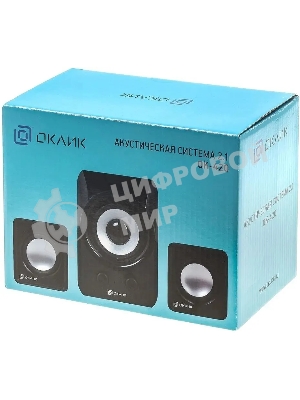 Акустическая система Oklick OK-420 2.1 черный 11Вт